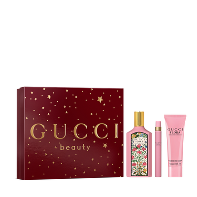 Kit Coffret Gucci Flora Gorgeous Gardenia Feminino Eau de Parfum